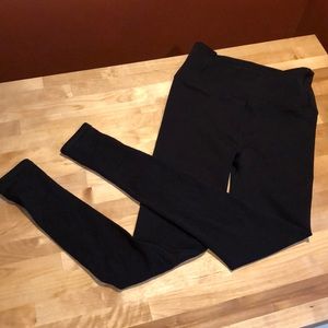Lululemon black running/yoga leggings